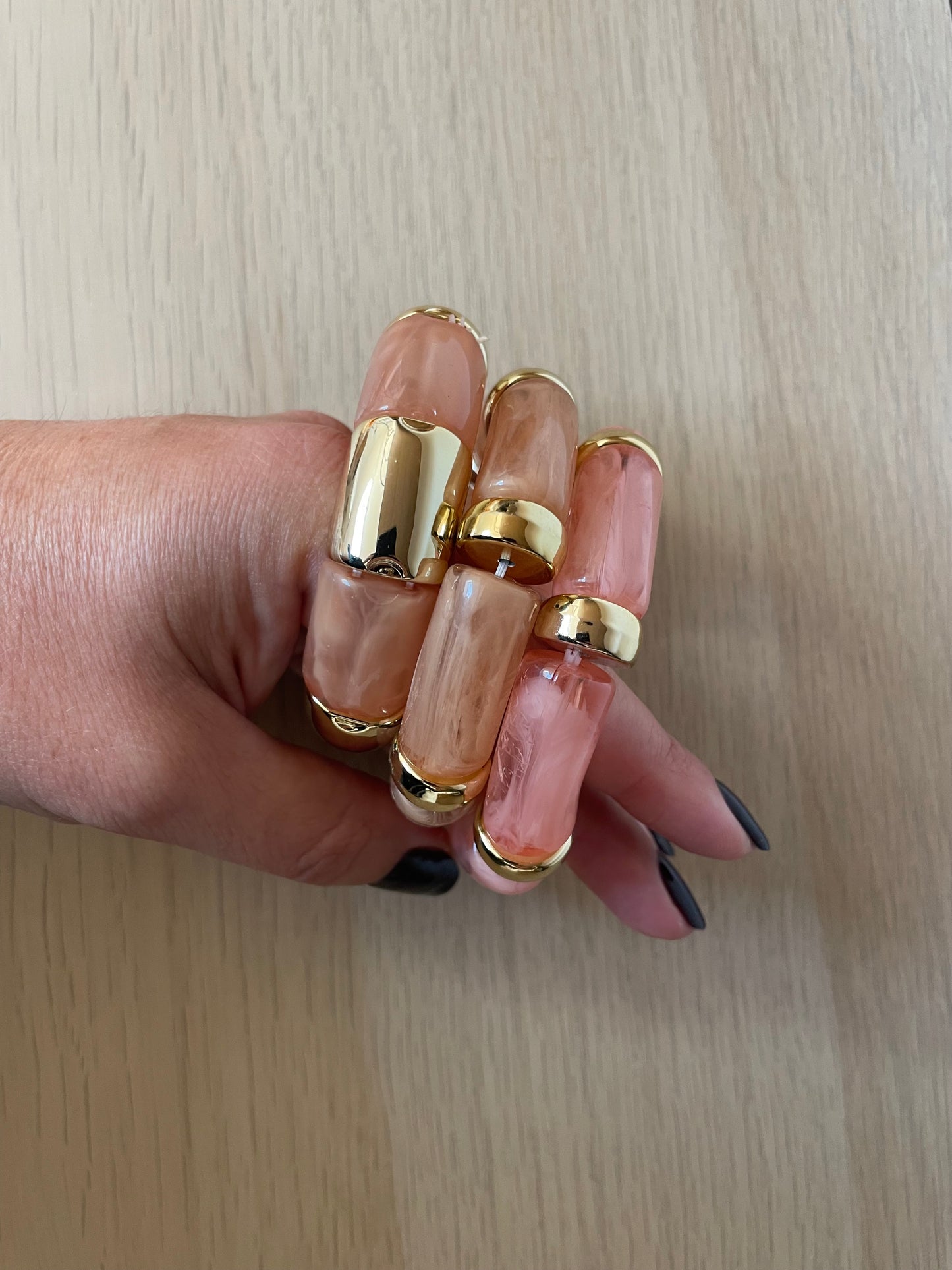 Bracelet doré pêche