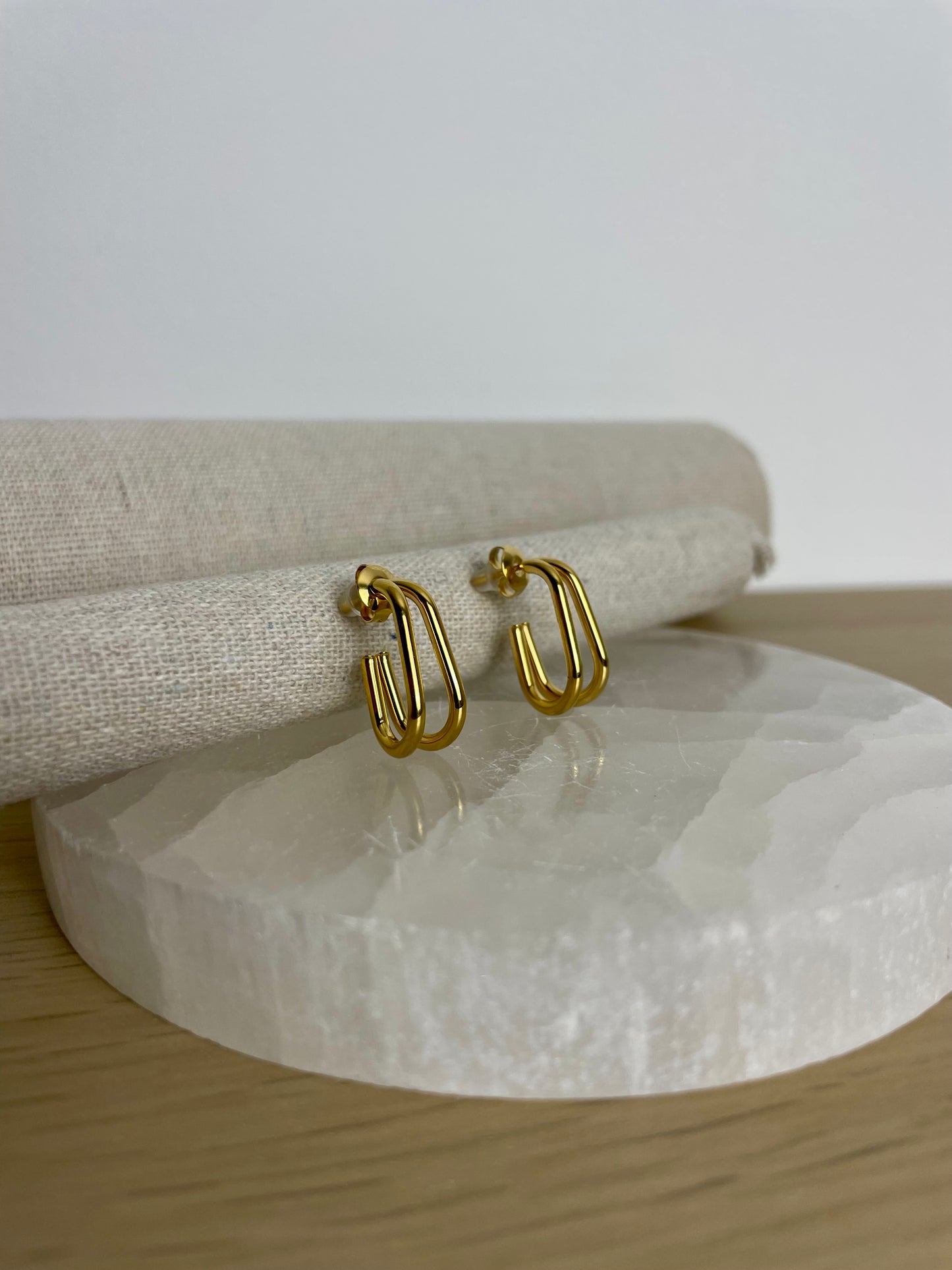 Boucles d'oreilles La Jumelle
