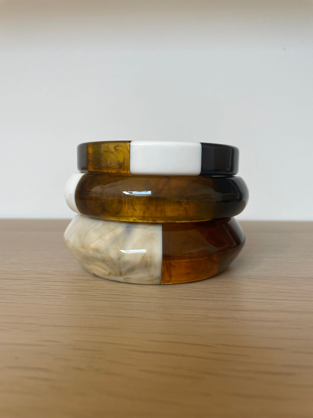 Bracelets tendance en résine