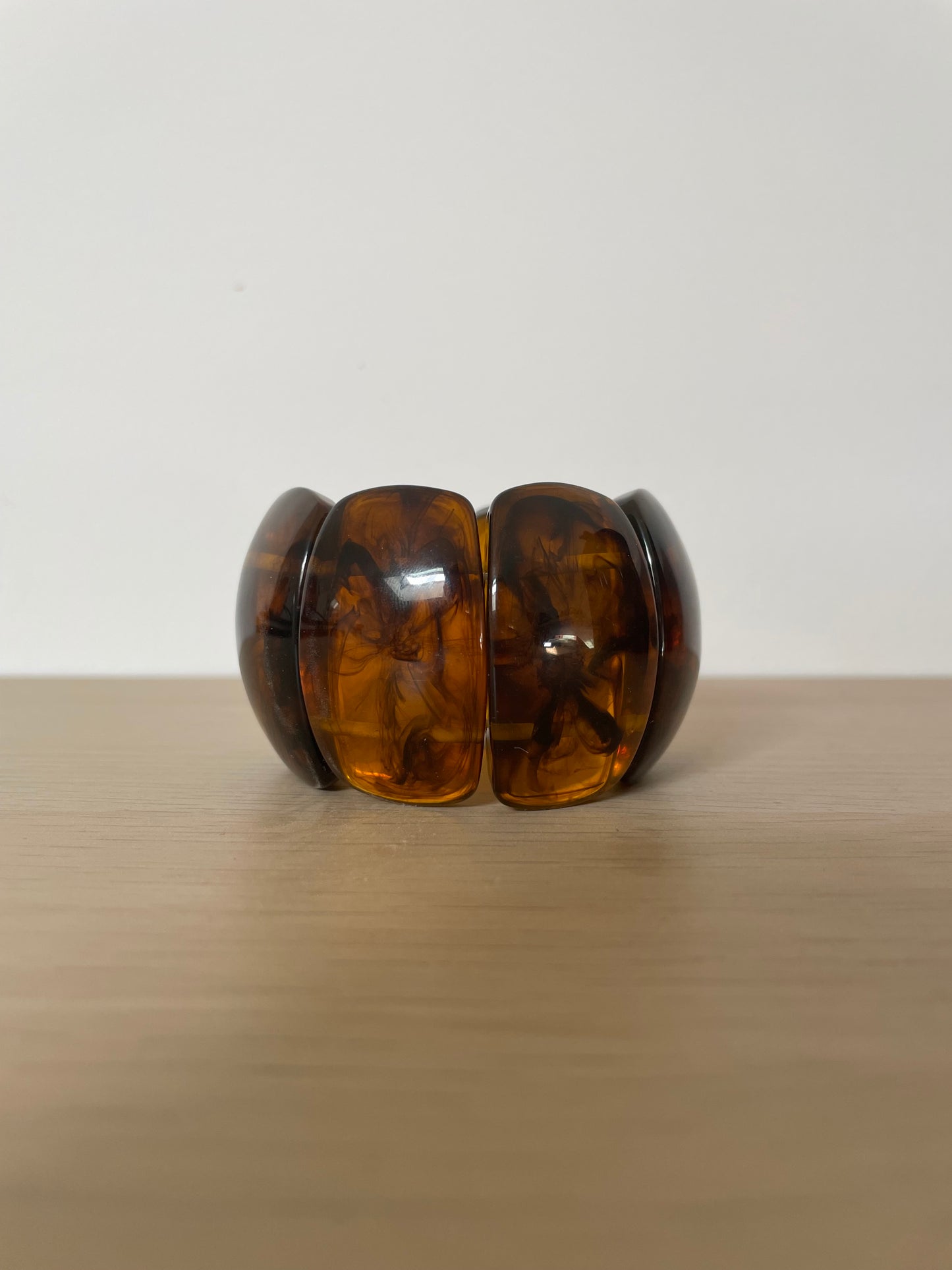 Bracelet Marron Ambré