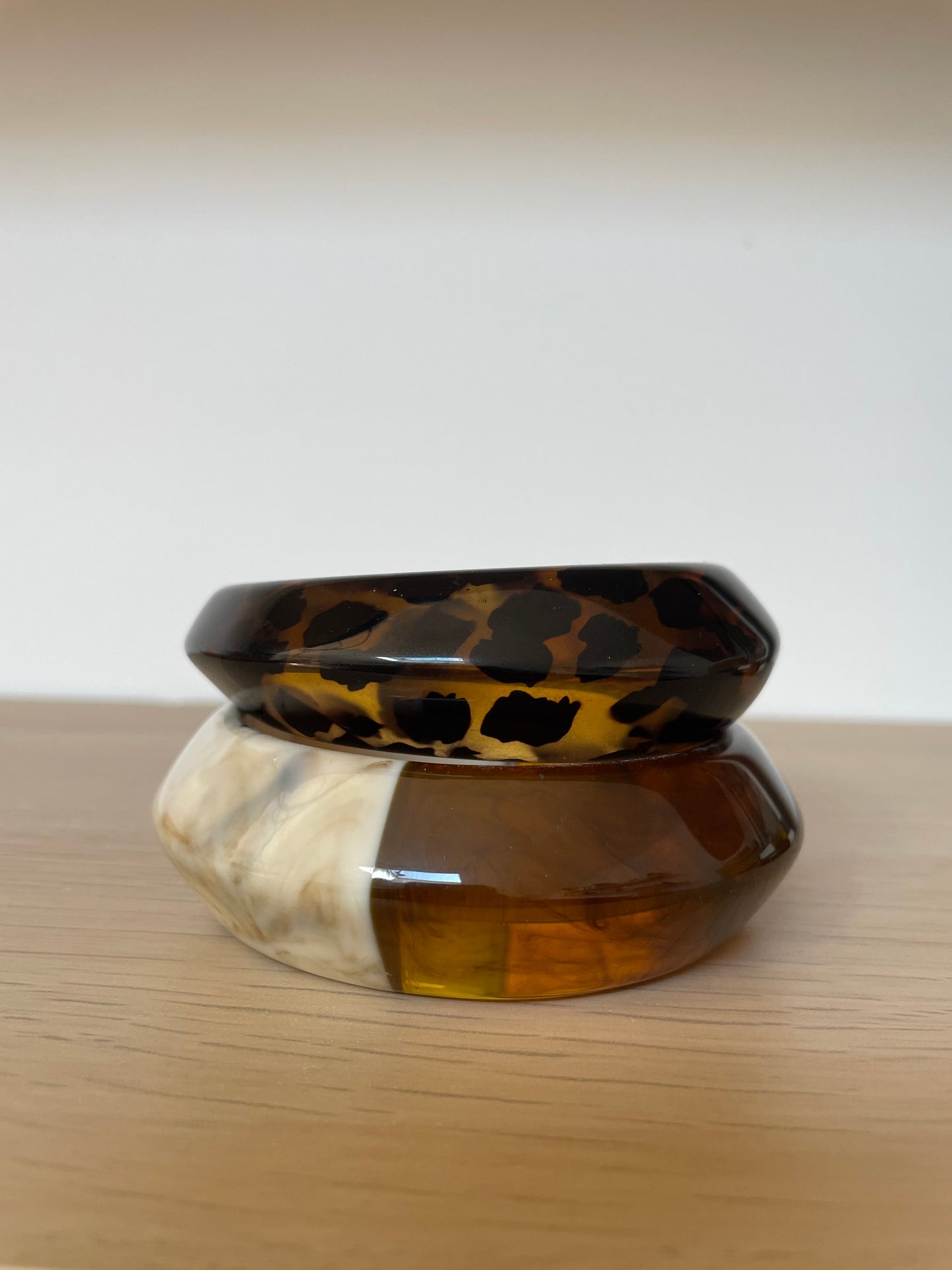 Jonc Léopard marron