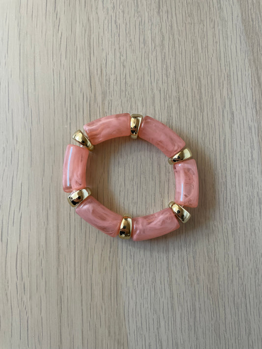 Bracelet rose doré