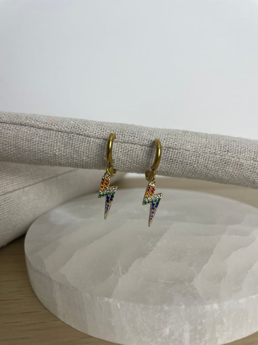 Boucles d'oreilles La Foudroyante