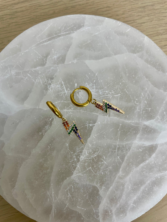 Boucles d'oreilles La Foudroyante