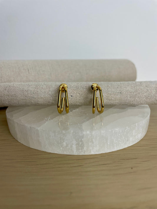 Boucles d'oreilles La Jumelle